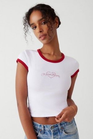 Frankies Bikinis Archie Cotton Tee In Your Dreams | 3189AFNTC