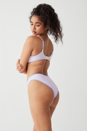 Frankies Bikinis Catalina Full Coverage Bikini Bottom Rose | 1507POCJT