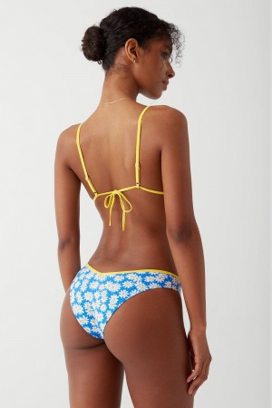 Frankies Bikinis Enzo Cheeky Bikini Bottom Bleu | 3670DSBIH